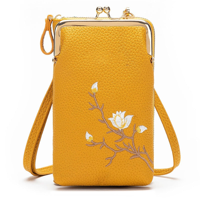 🔥👛Crossbody mobiltelefon pénztárca nőknek🌸