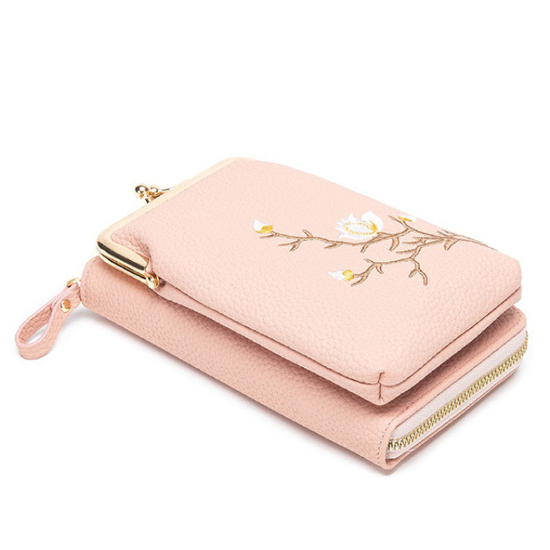 🔥👛Crossbody mobiltelefon pénztárca nőknek🌸